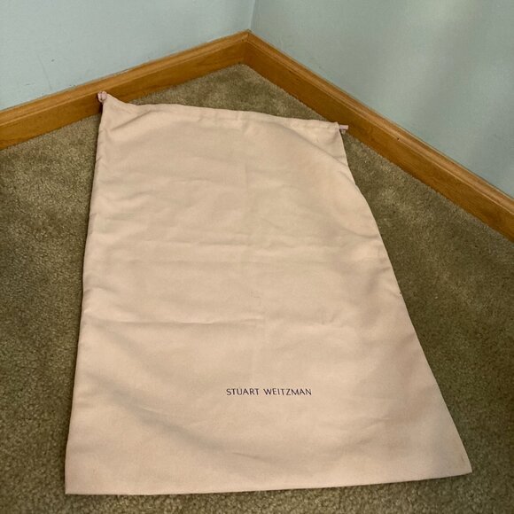 Stuart Weitzman Black Leather Ankle Combat Boots Pearl Ring Women US Size 7 - Picture 3 of 16